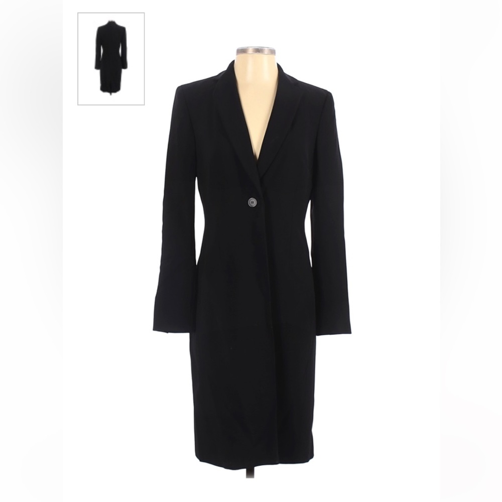 Ann Taylor crepe long coat